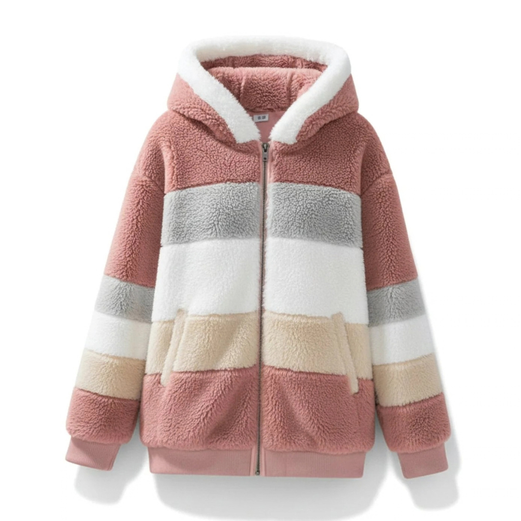 Bente | Damen Winterjacke  mit Kapuze und Reißverschluss
