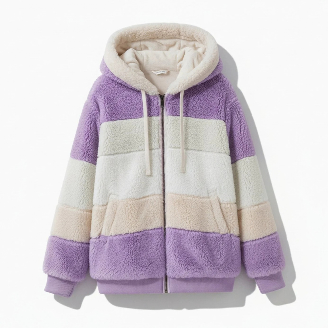 Bente | Damen Winterjacke  mit Kapuze und Reißverschluss
