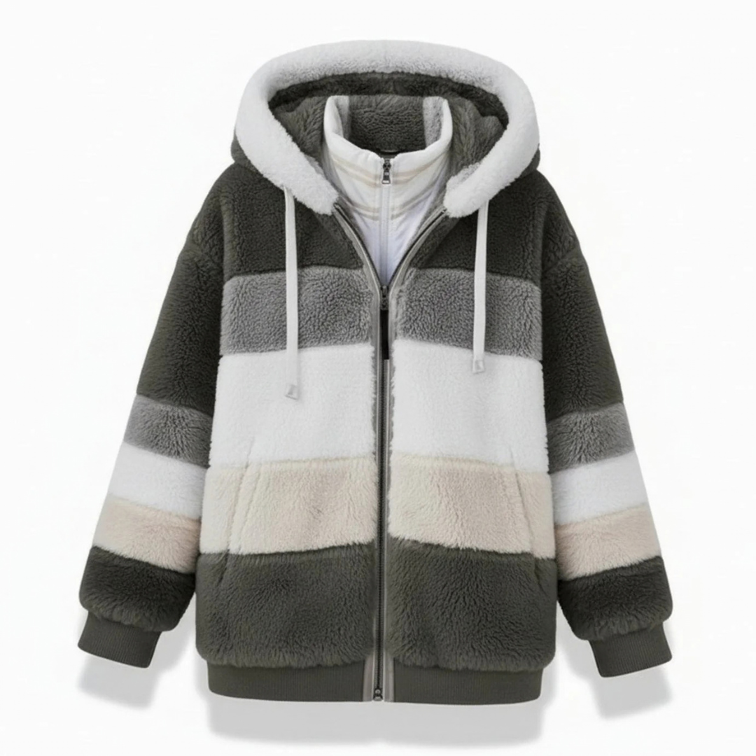 Bente | Damen Winterjacke  mit Kapuze und Reißverschluss
