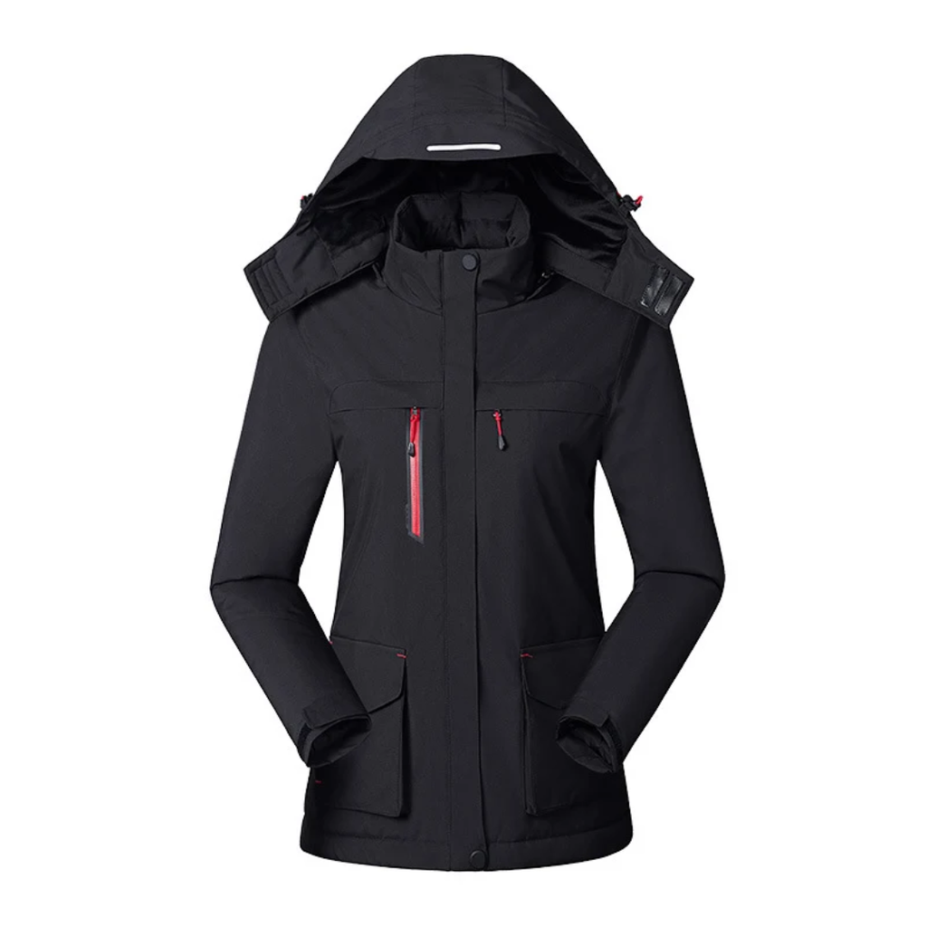 Berta | Damen Thermo Jacke mit Kapuze