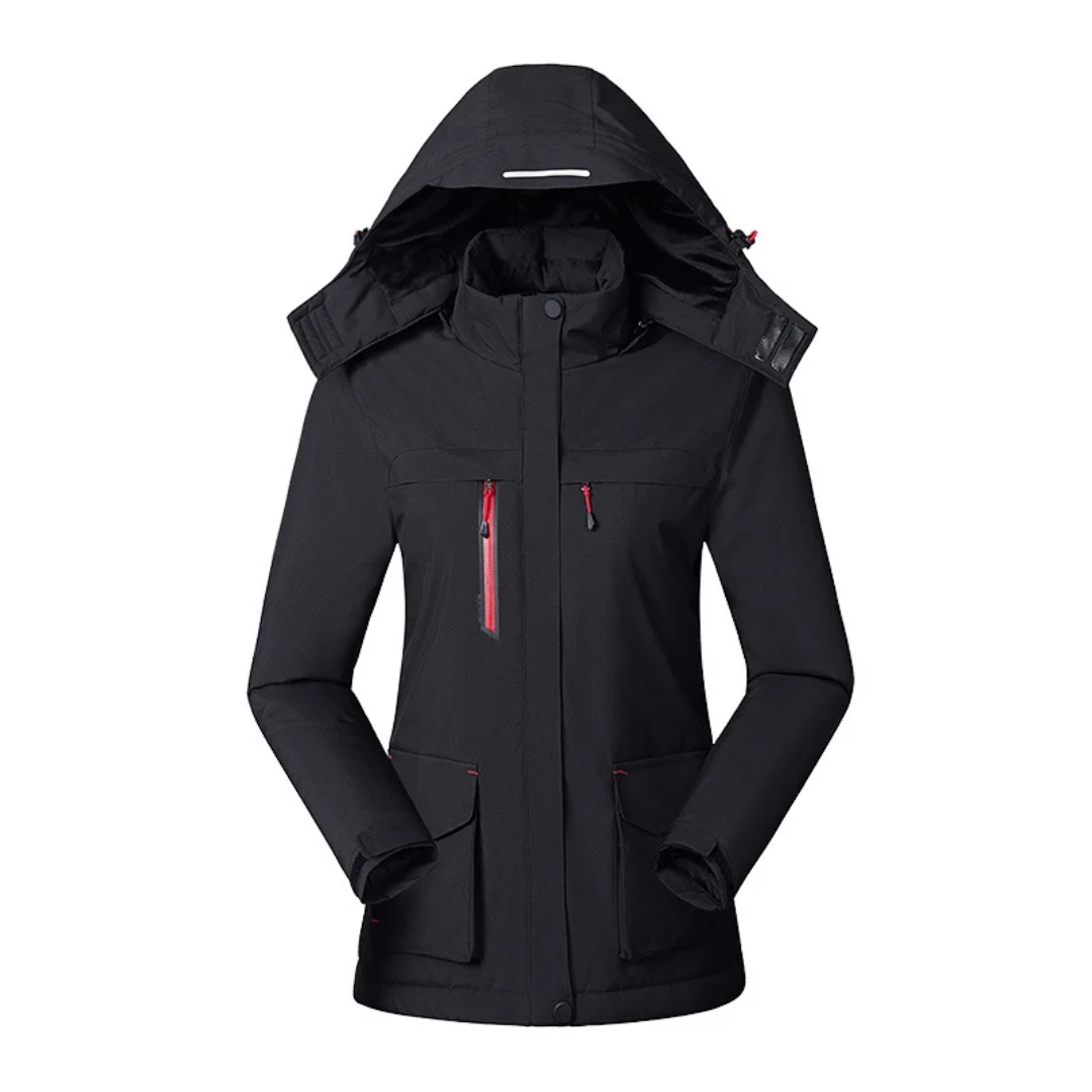 Berta | Damen Thermo Jacke mit Kapuze