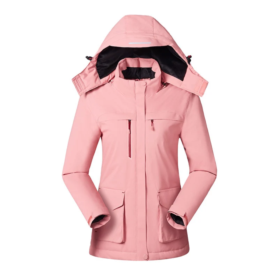 Berta | Damen Thermo Jacke mit Kapuze