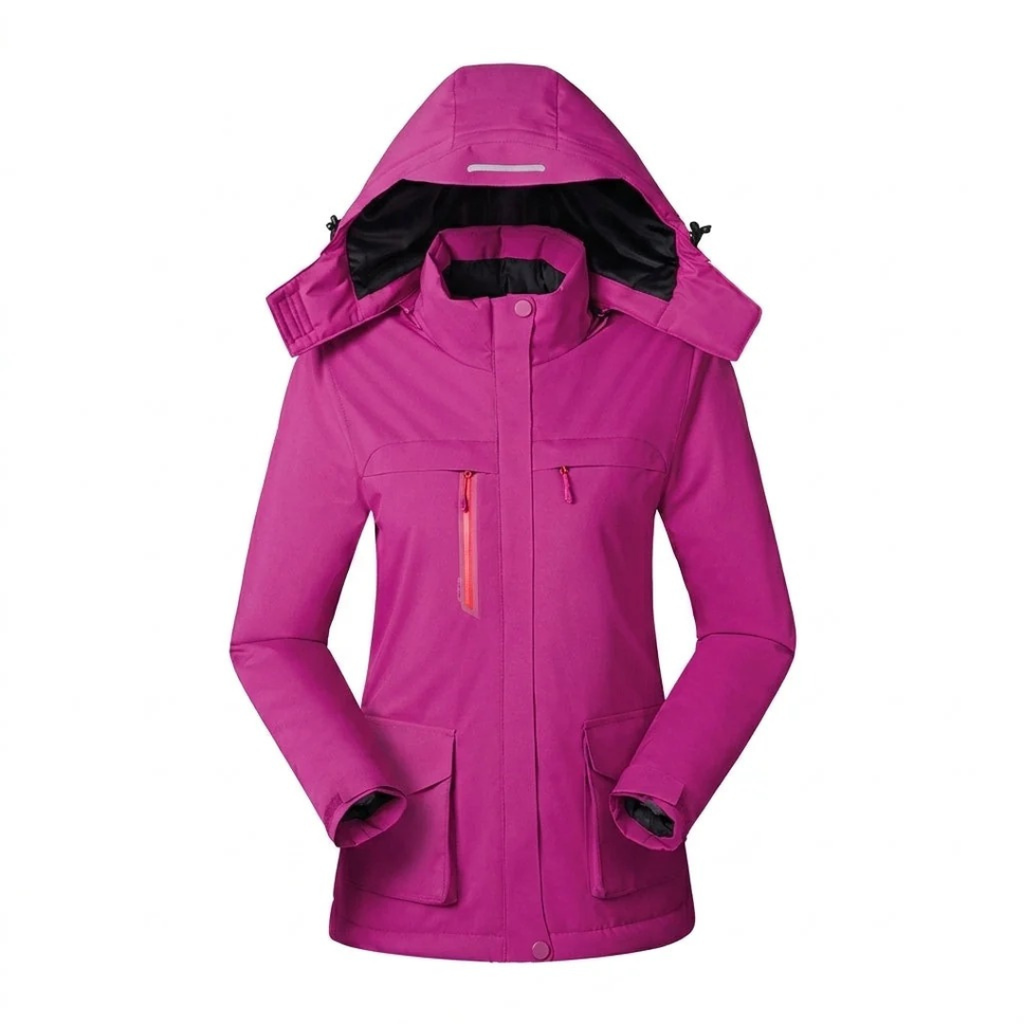 Berta | Damen Thermo Jacke mit Kapuze
