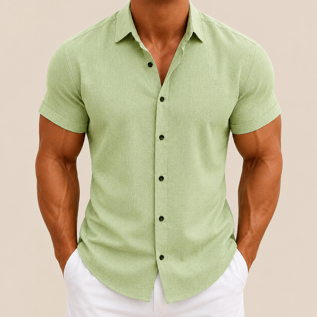 Bertram | Herren Sommer Hemd Schlicht