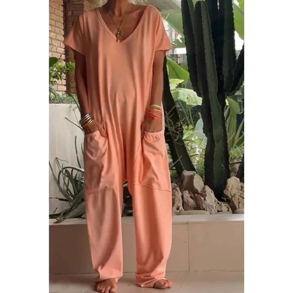 Bianka | Damen Sommer Jumpsuit Casual