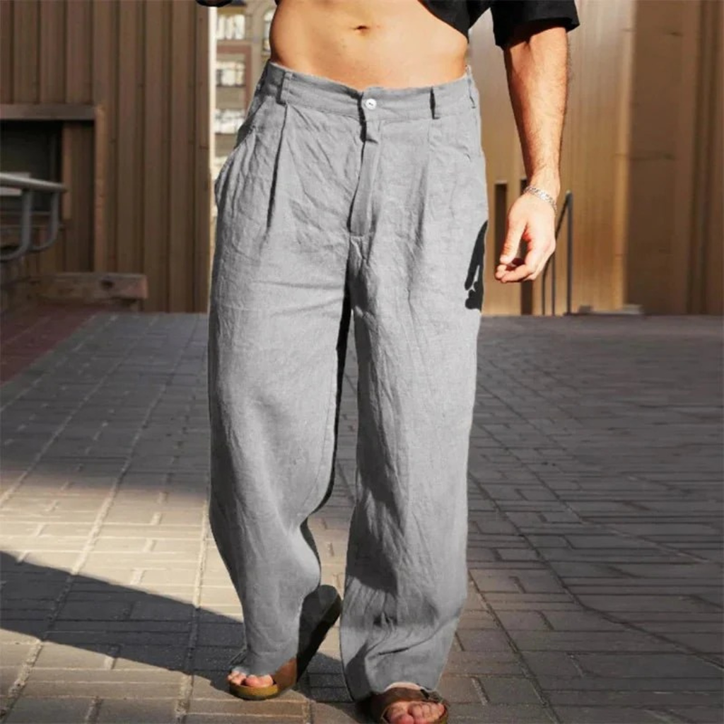 Caleb | Herren hose Weit Bein Sommer