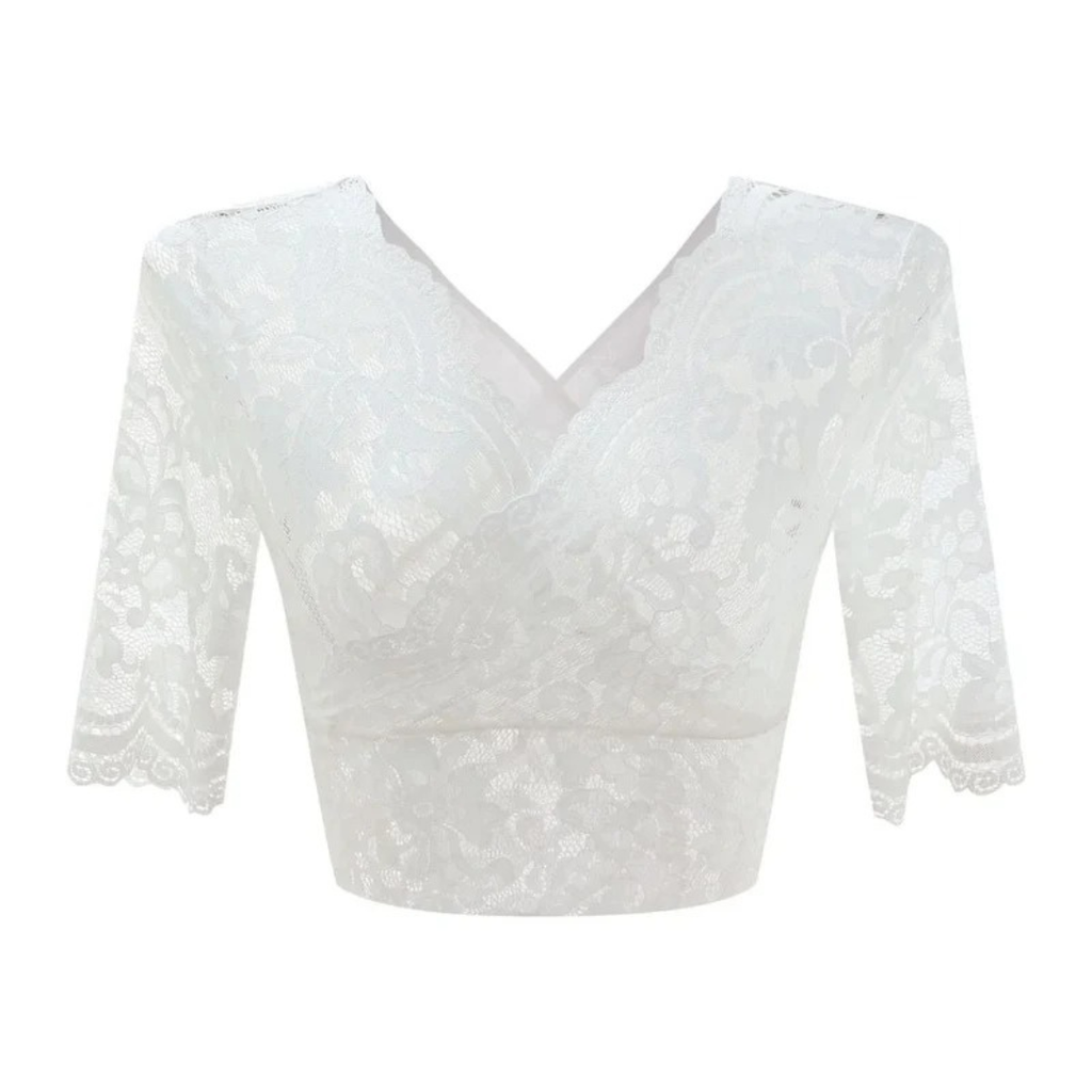 Carina | Damen Elegante Dirndlbluse zum Oktoberfest