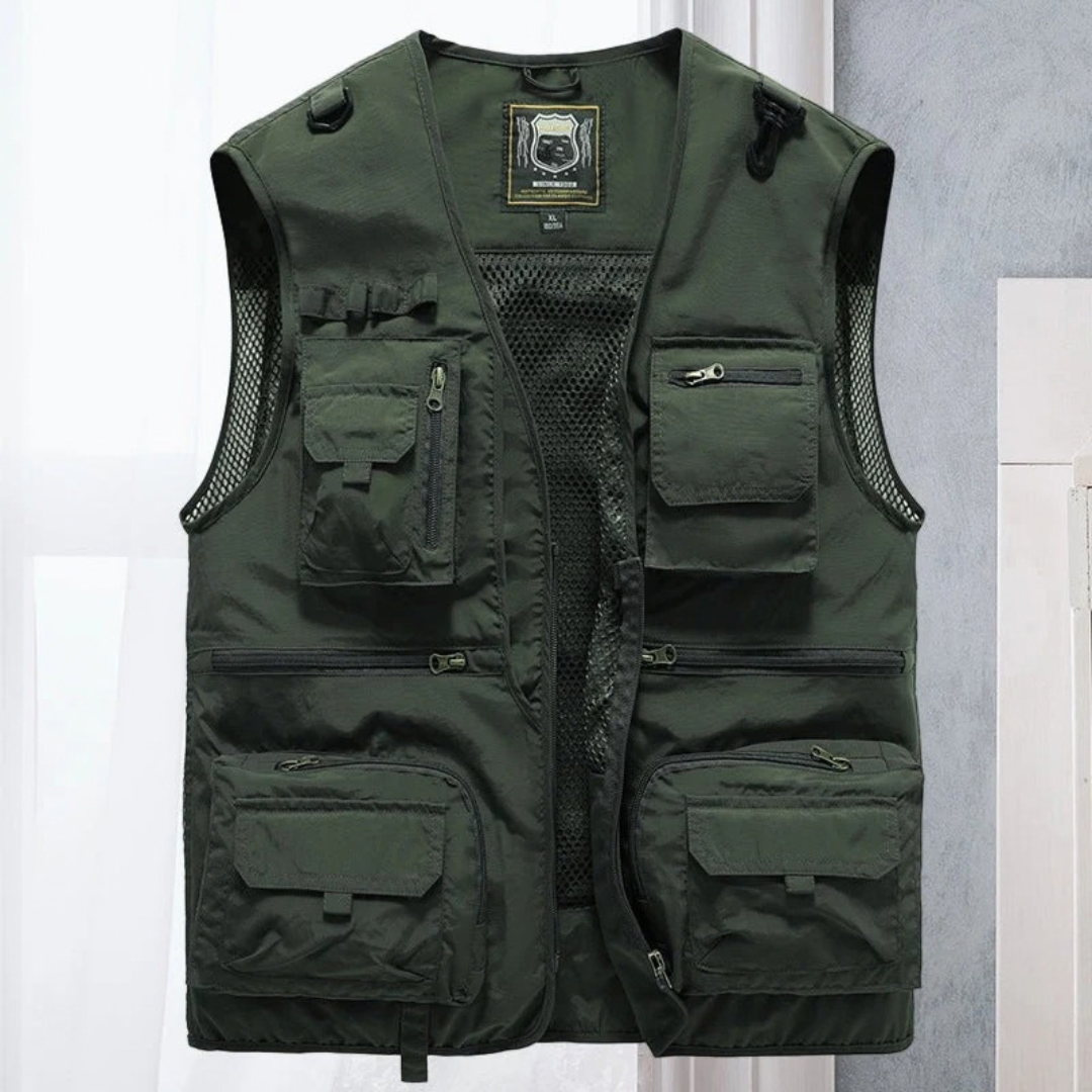 Carina | Damen Weste mit mehreren Taschen und Bodywarmer Design