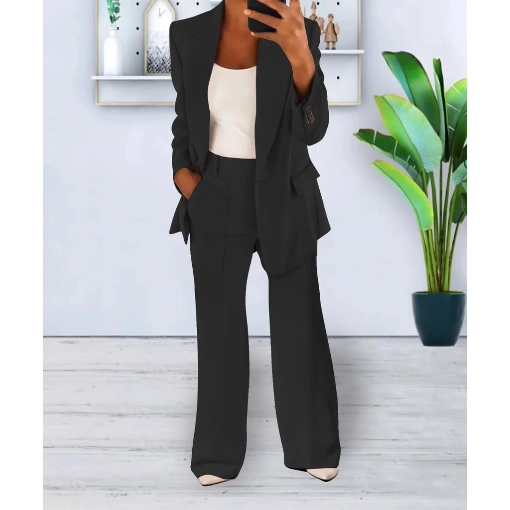 Carla | Damen Hosenanzug mit Blazer und Hose