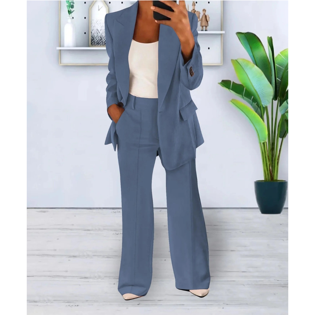Carla | Damen Hosenanzug mit Blazer und Hose