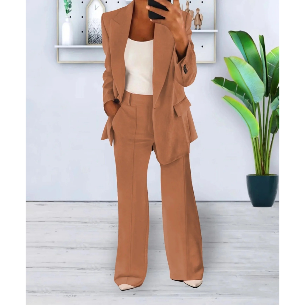 Carla | Damen Hosenanzug mit Blazer und Hose