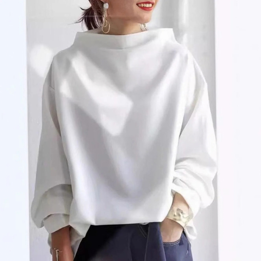 Carla | Damen Pullover mit Kragen und Langarm