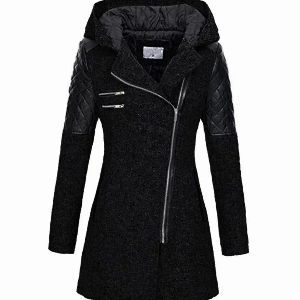 Caroline | Damen Winterjacke im A Linien Stil mit Reißverschluss