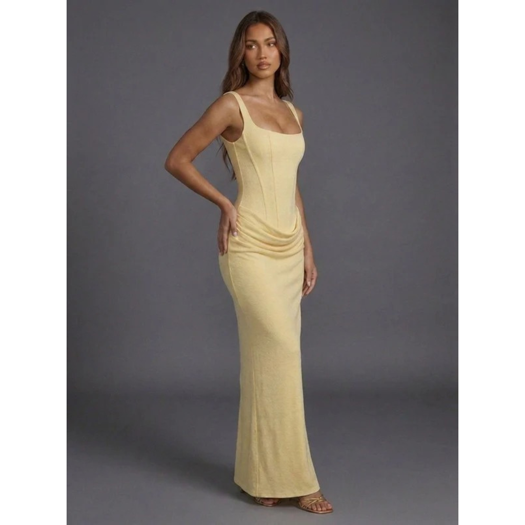 Celine | Damen Elegante Maxi Abendkleid
