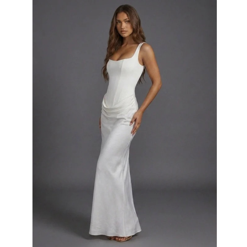 Celine | Damen Elegante Maxi Abendkleid