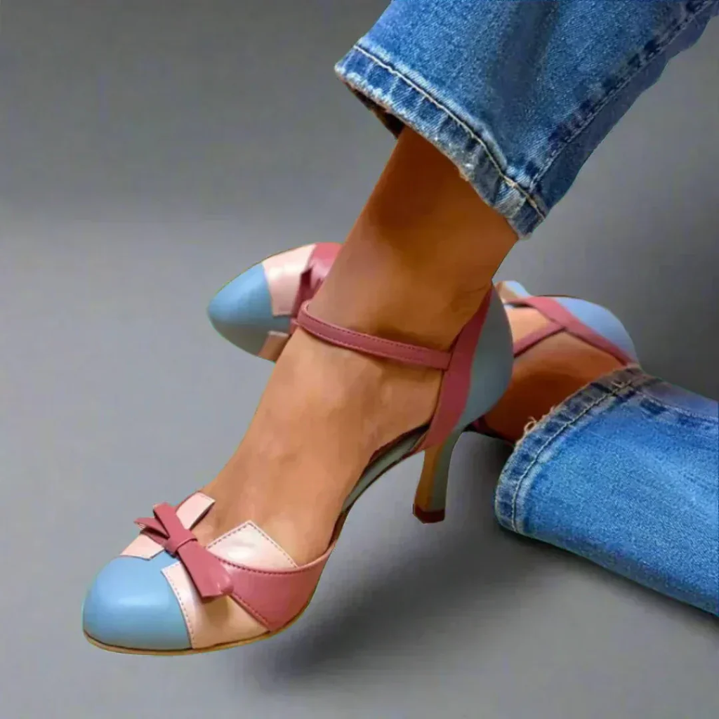 Christel | Damen High Heels Mit Riemen Für Abend