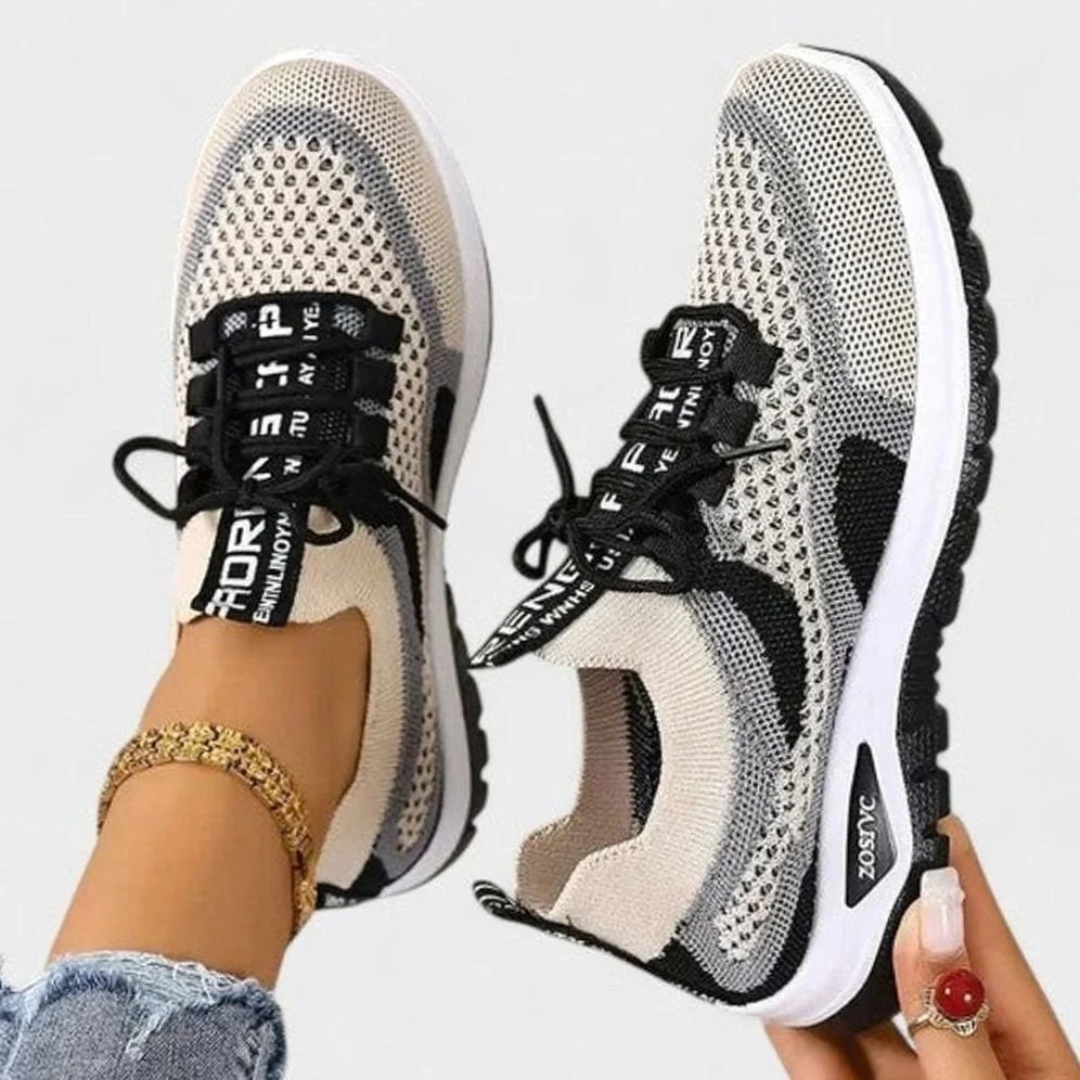 Christina | Damen Orthopädische Sneaker mit Schnürschuh, leichter Gestaltung und Laufschuh Stil