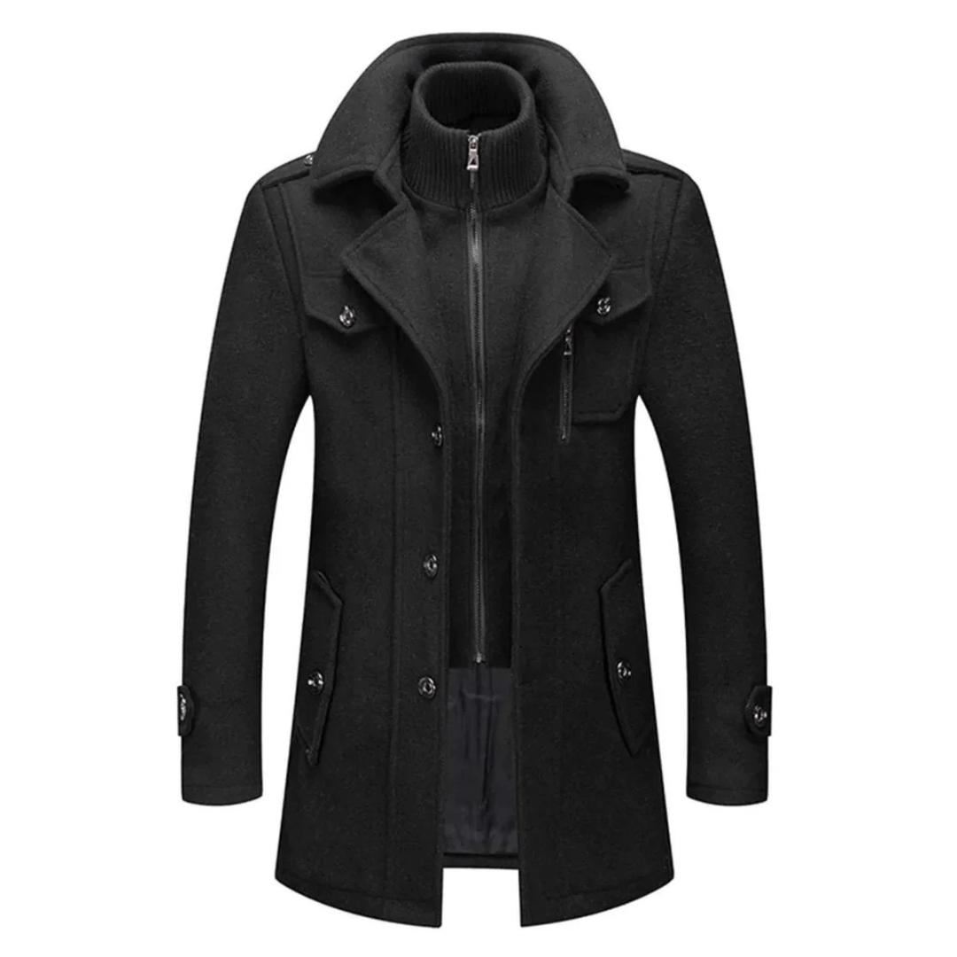 Christoph | Herren Lange Winterjacke Slim Fit