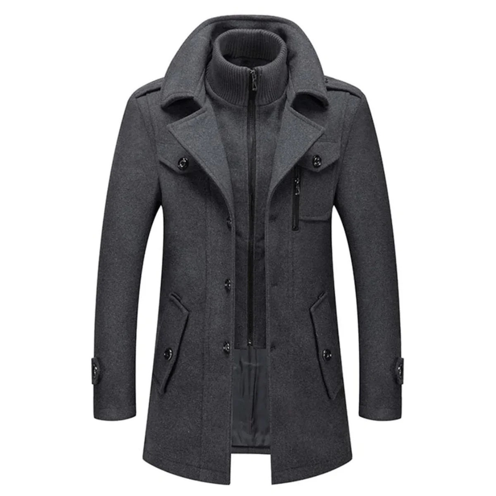 Christoph | Herren Lange Winterjacke Slim Fit
