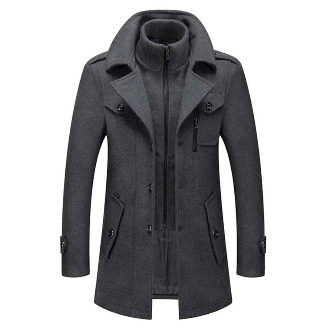 Christoph | Herren Lange Winterjacke Slim Fit