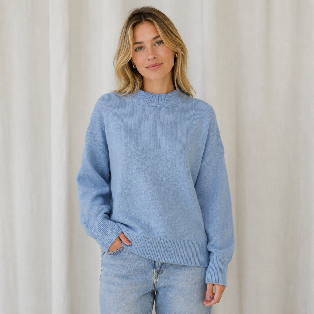 Clara | Damen Komfortabler Freizeit pullover