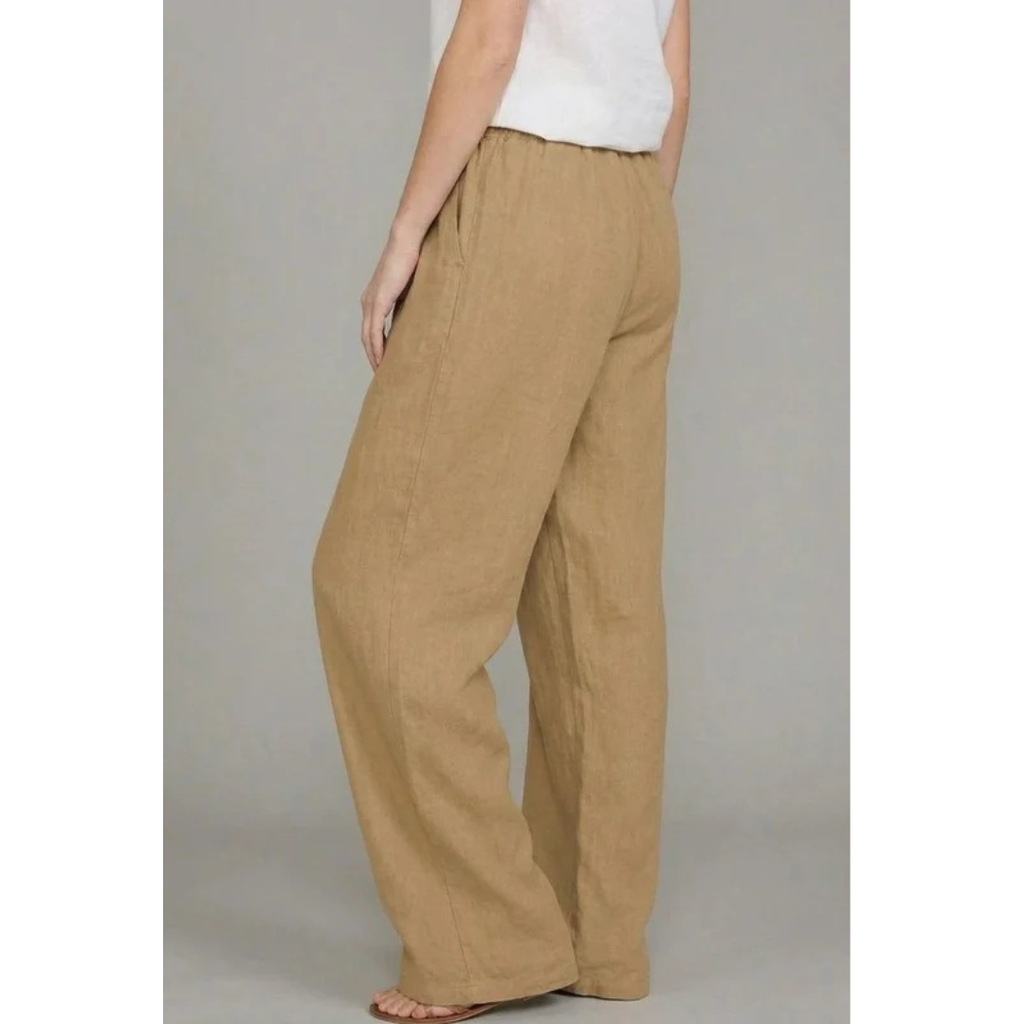 Cleo | Damen Wide-Leg Hose Mit Elastischem