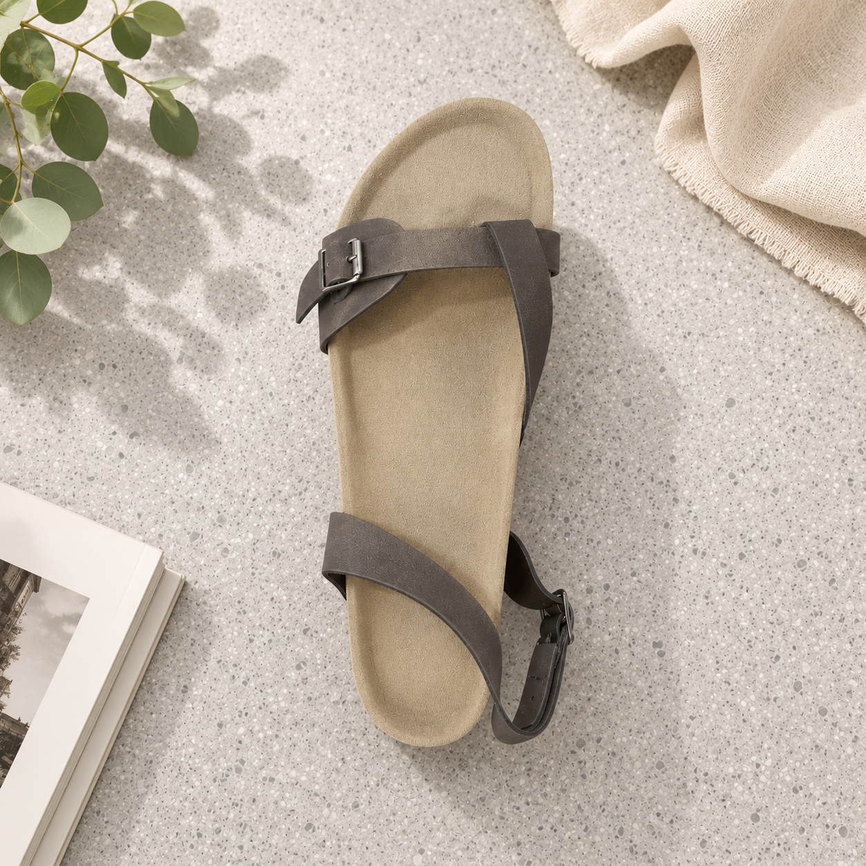 Cora | Damen Orthopädische Kork Sandalen