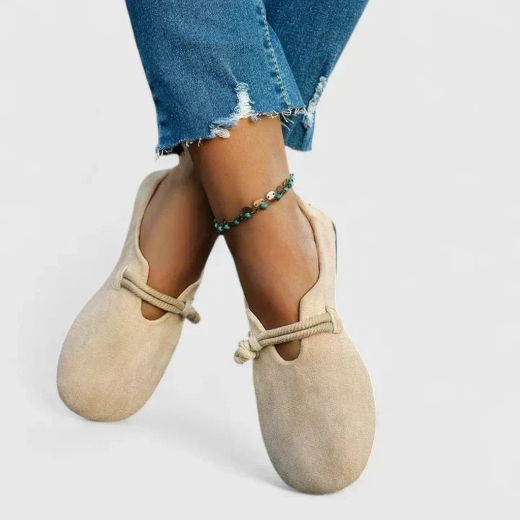 Cordula | Damen Bequeme Slip-On sandalen