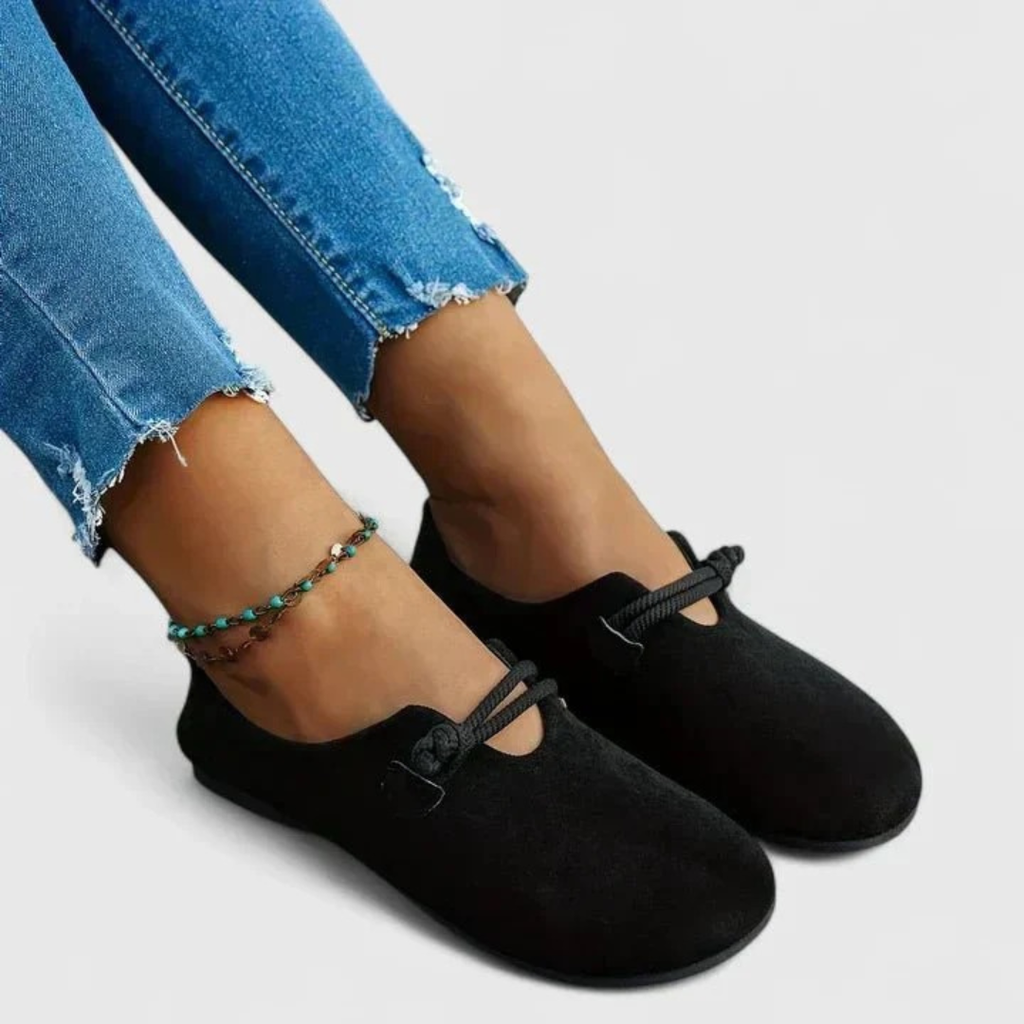 Cordula | Damen Bequeme Slip-On sandalen