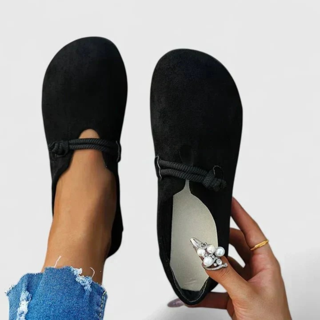 Cordula | Damen Bequeme Slip-On sandalen
