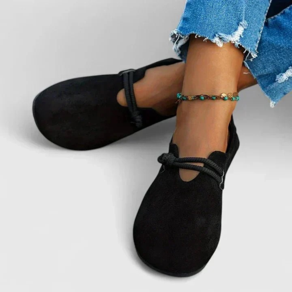 Cordula | Damen Bequeme Slip-On sandalen