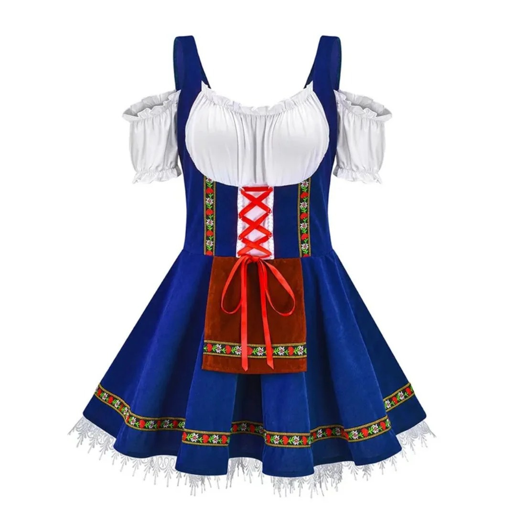 Corinna | Damen Dirndl Trachtenkleid mit Blumen
