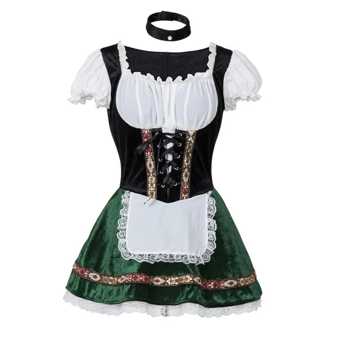 Corinna | Damen Dirndl Trachtenkleid mit Blumen