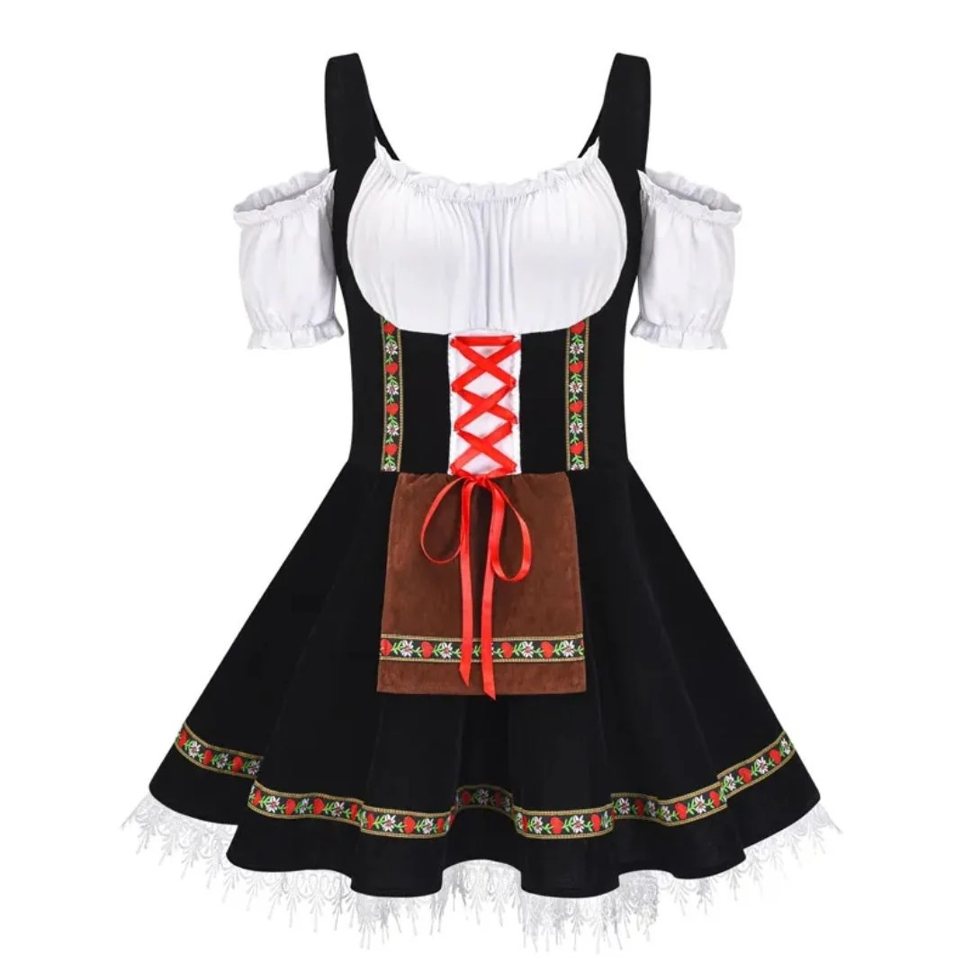 Corinna | Damen Dirndl Trachtenkleid mit Blumen