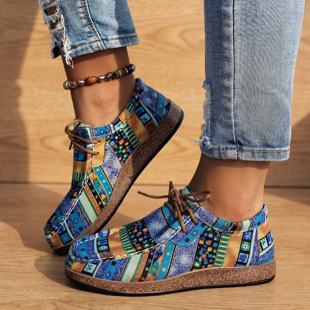 Corinna | Damen Orthopädische Schuhe im Boho Stil
