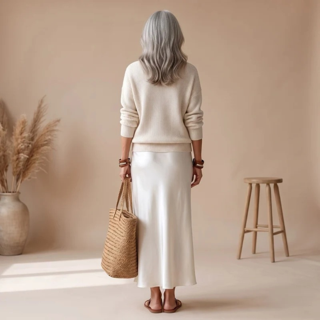 Dagmar | Damen Abendkleid mit Langarm