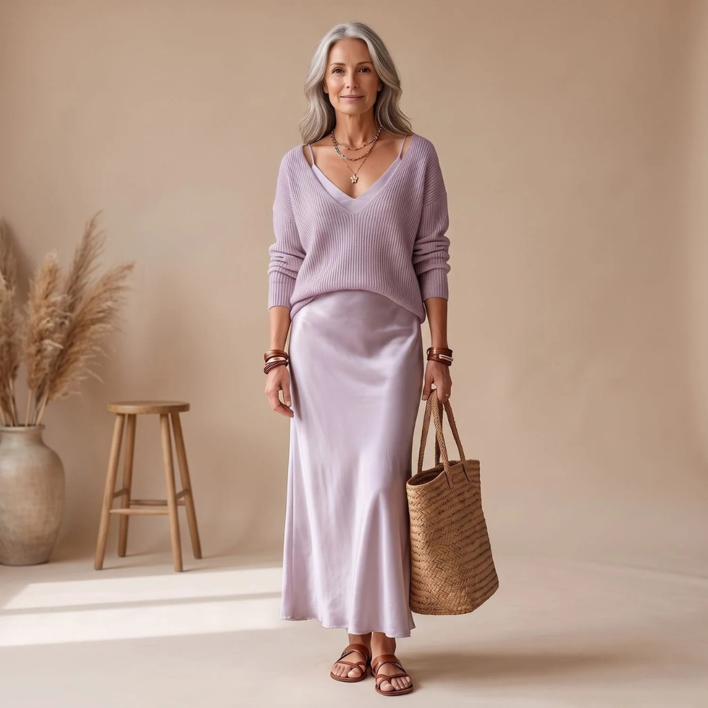 Dagmar | Damen Abendkleid mit Langarm