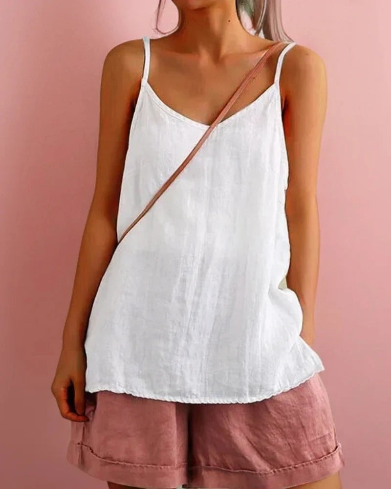 Damen Tank Top im Camisole Stil | Ärmellos