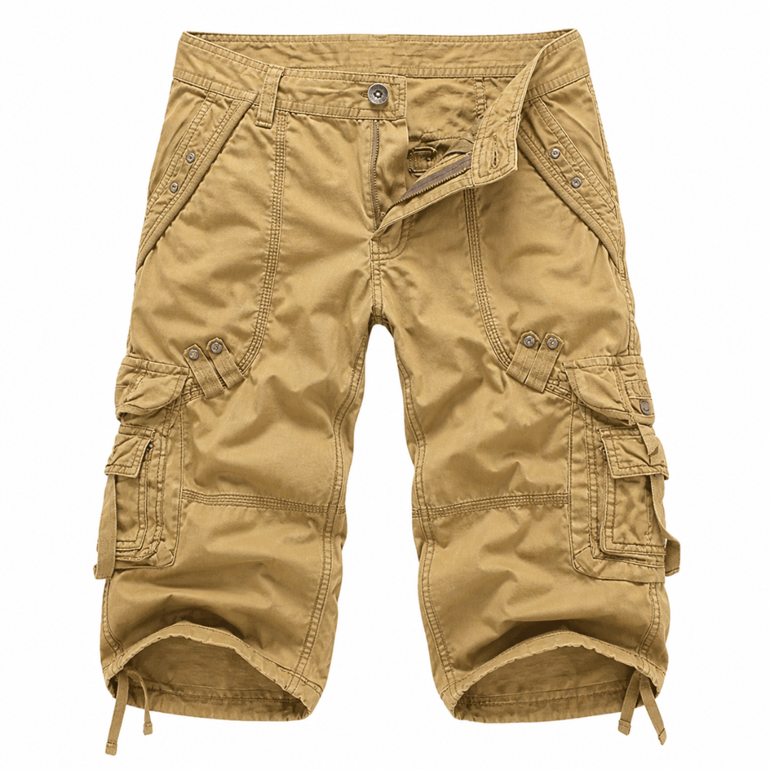 Daniel | Herren Cargo Shorts Mit Gürtel Für Sommer