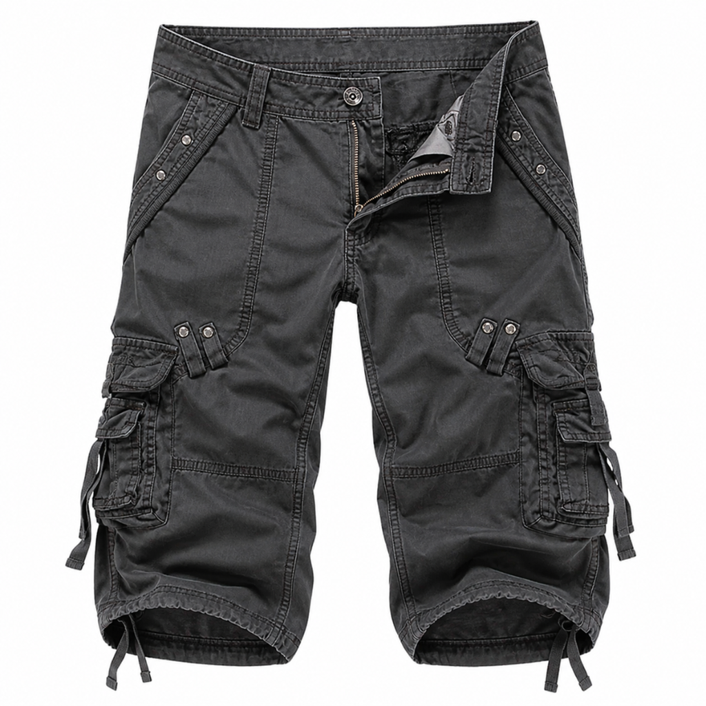 Daniel | Herren Cargo Shorts Mit Gürtel Für Sommer