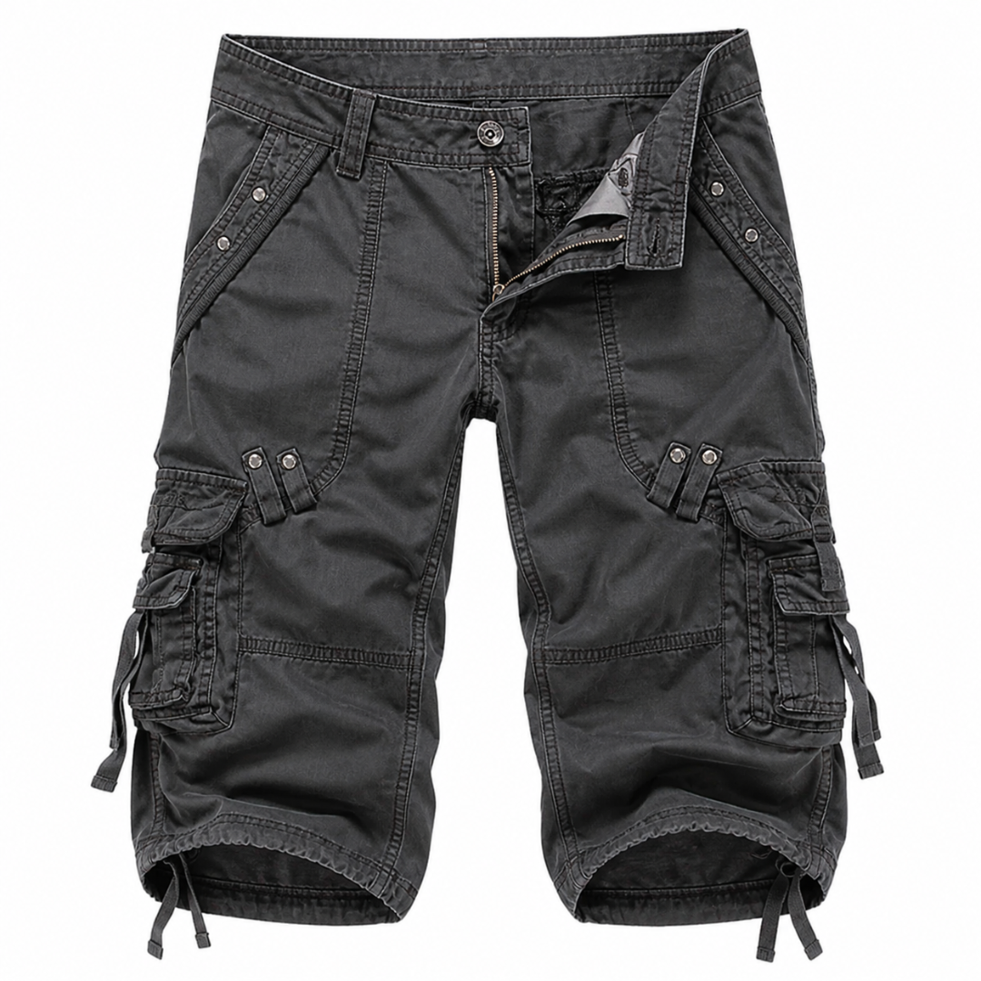 Daniel | Herren Cargo Shorts Mit Gürtel Für Sommer