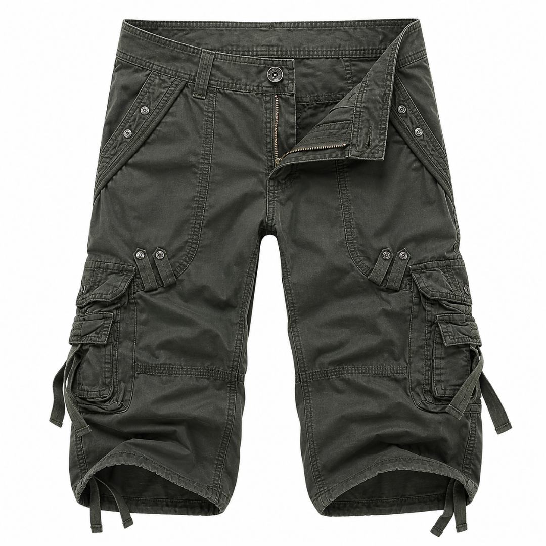 Daniel | Herren Cargo Shorts Mit Gürtel Für Sommer