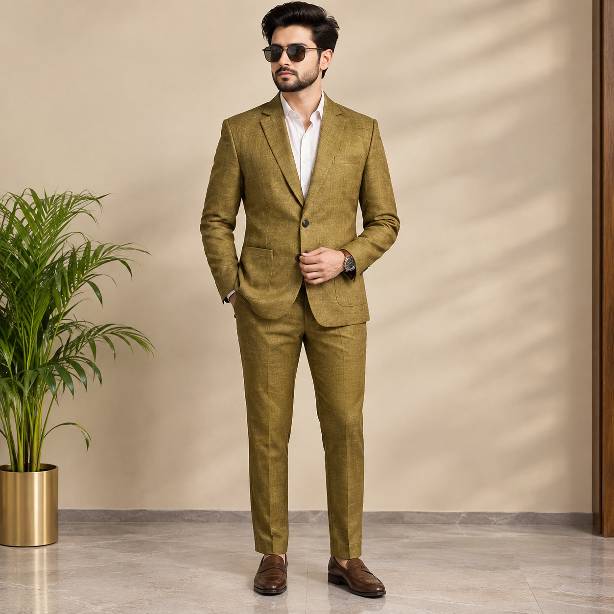 David | Herren Freizeit Anzug mit Moderne Design