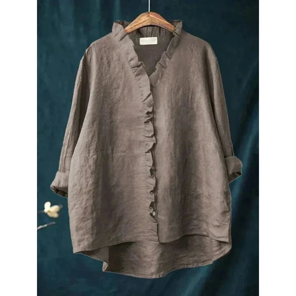 Désirée | Damen Sommerbluse Mit Volants