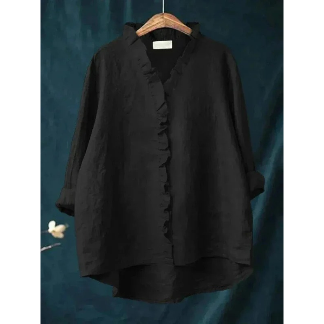Désirée | Damen Sommerbluse Mit Volants