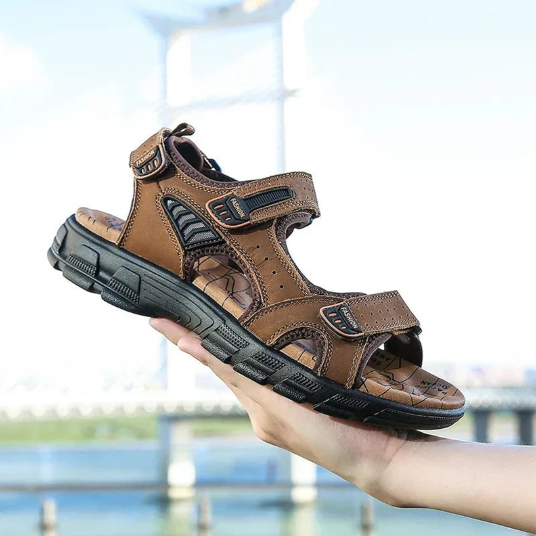 Dirk | Herren Orthopädische Komfort Sandalen