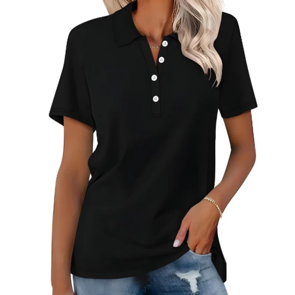 Dita | Damen Poloshirt Sommer Casual