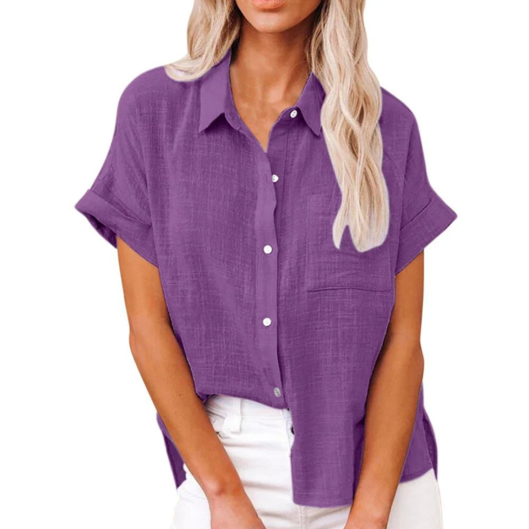 Dora | Damen Freizeit Hemdbluse