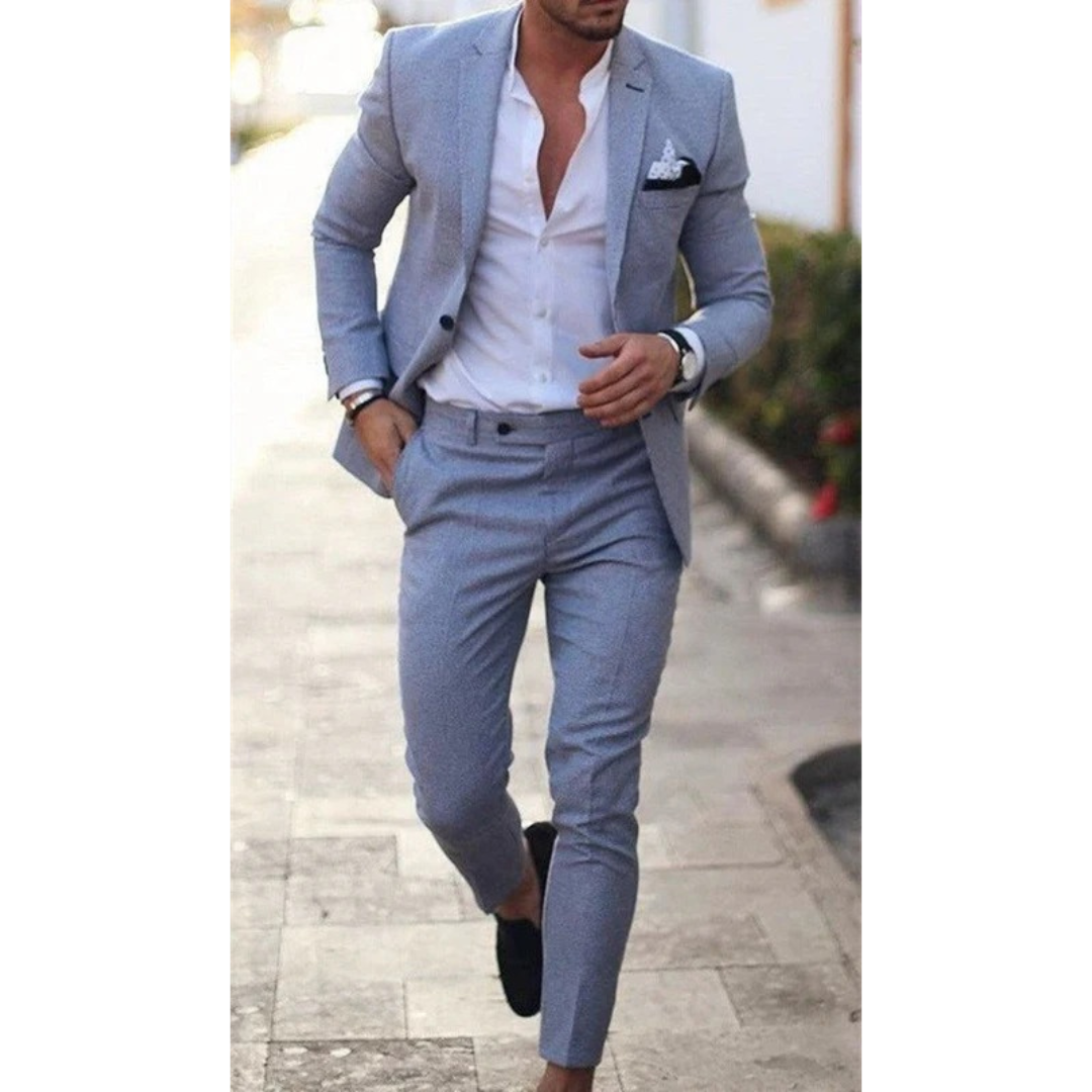 Eberhard | Herren Elegant Anzug Zweiteiler Hochzeit
