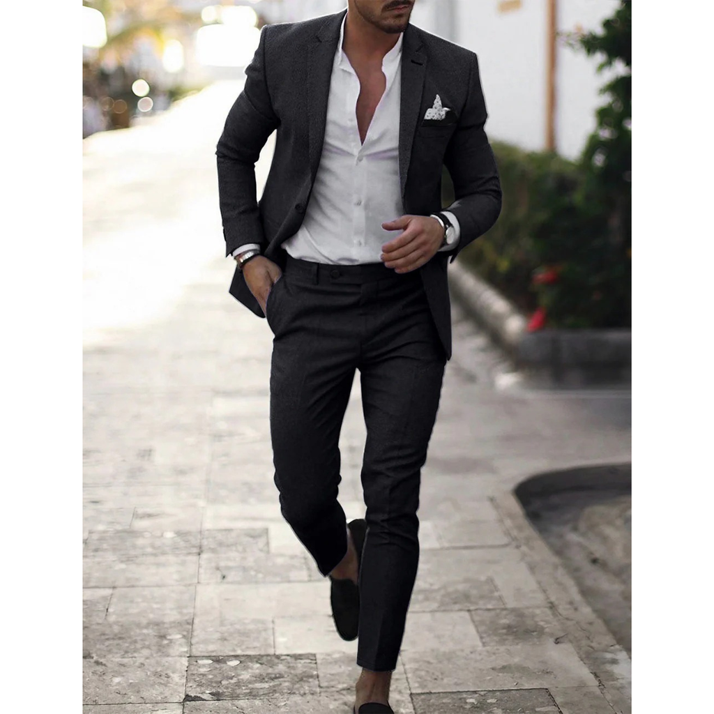 Eberhard | Herren Elegant Anzug Zweiteiler Hochzeit